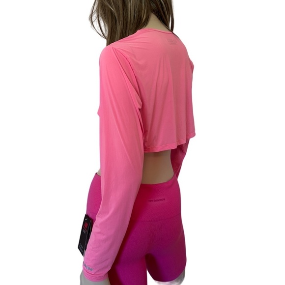 Jamie Sadock Crop Top Solar Protection Sunsense 35 SPF Lightweight Sleeves Arms - Picture 5 of 10